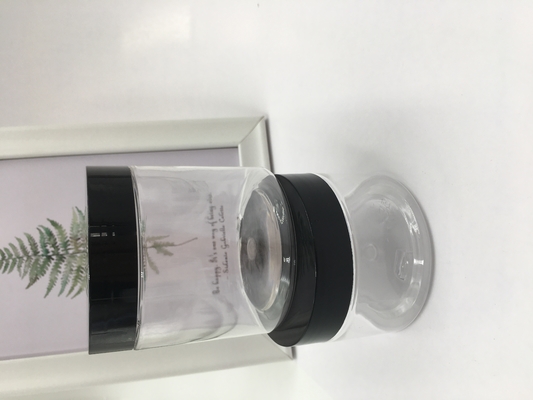 Pet plastic jar cosmetic jars clear spice jars packaging