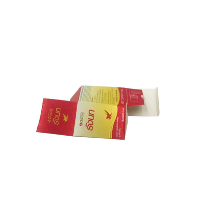 Coated Paper Cosmetic Box Packaging