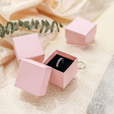 Pink Jewelry Packaging Gift Box Heaven Earth Cover 100 PCS Bracelet Ring Earrings