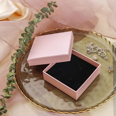 White Base Lip Cover Jewelry Packaging Boxes Bracelet Ring Earrings 100 PCS 0.2mm