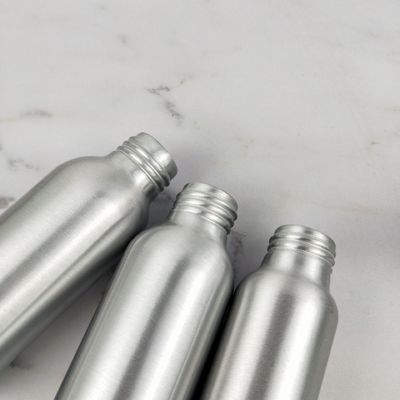 Empty Silver 15ml 30ml 50ml 100ml 250ml 500ml 600ml 1000ml Aluminum Water Bottle PERFUME Personal Skin Care Packaging