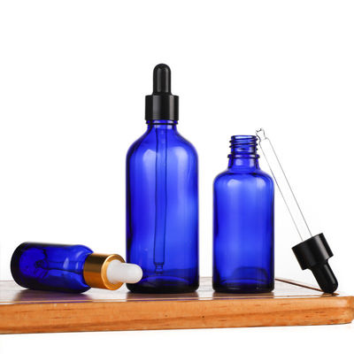 Aluminium Dropper Glass Bottle for Skin Care 10ml 20ml 30ml 50ml Customized Logo Accepted