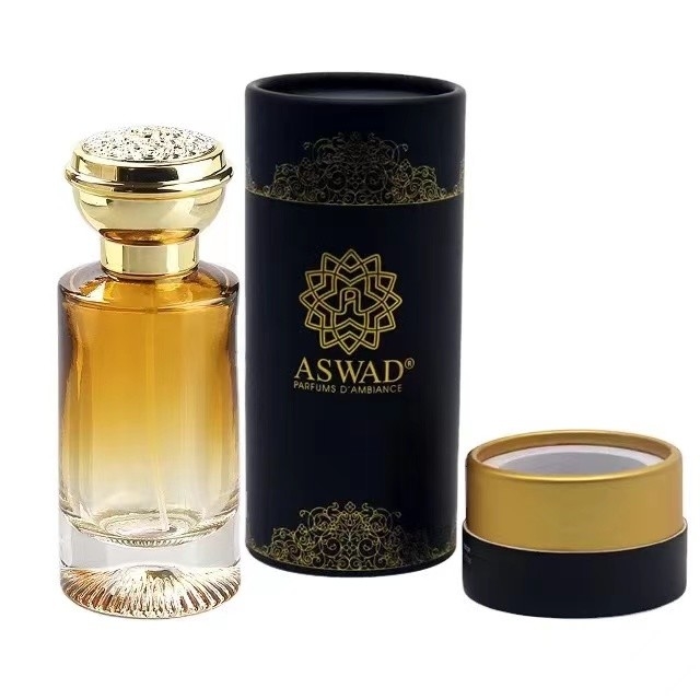 Perfume Cosmetic Packaging Tube 50ml Glass Perfume Bottle With Box